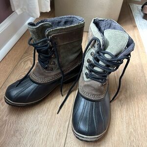 Sorel Women's Black Winter duck Boots